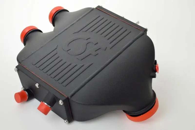 Csf Top-Mount Charge Air Cooler For 2014+ Bmw F80 M3 And F82 M4 – Crinkle Black Finish 1