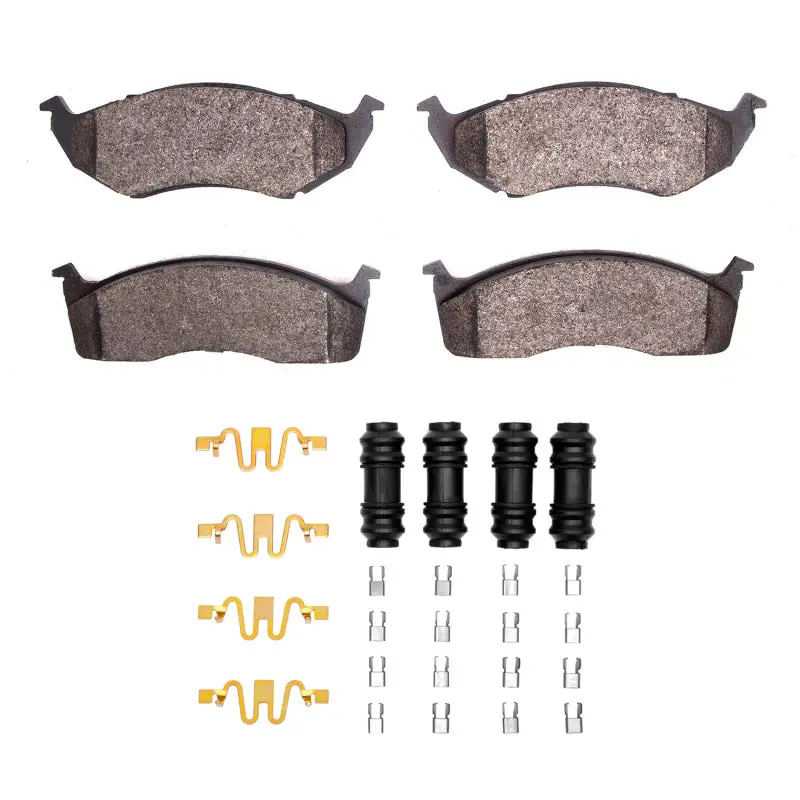 R1 93-02 Chrysler New Yorker Front Optimum Oe Pads & Hardware Kit 1
