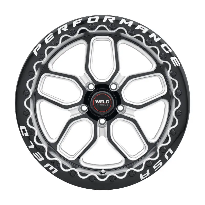 Weld S907 20X10.5 Laguna Beadlock 5X127 Et38 Bs7.25 Gloss Black Mil Dia 71.5 1