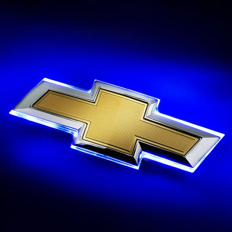 Oracle Illuminated Bowtie Emblem For 2016–2019 Chevrolet Camaro – Dual-Intensity Blue 1