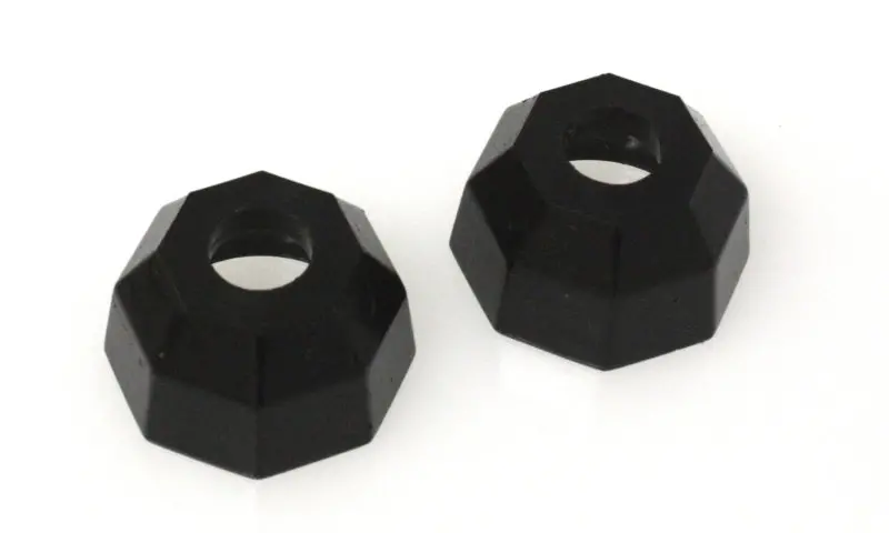 Energy Suspension Octagonal Tie Rod End Boot Kit – Two-Piece, Black Rubber 1