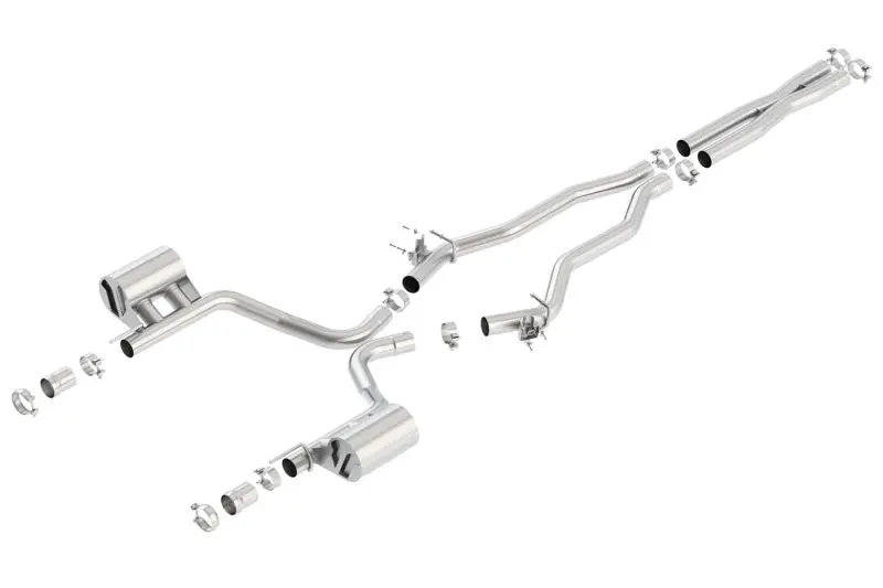 Borla Atak Cat-Back Exhaust System – Single-Split Rear Exit, Fits 2015–2022 Dodge Charger Srt 392 & Scat Pack 6.4L 1