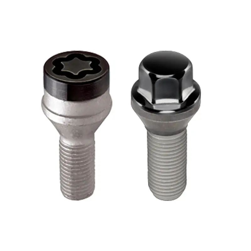 Mcgard 5 Lug Hex Install Kit W/Locks (Cone Seat Bolt) M12X1.5 / 17Mm Hex / 25.5Mm Shank L. - Black 1