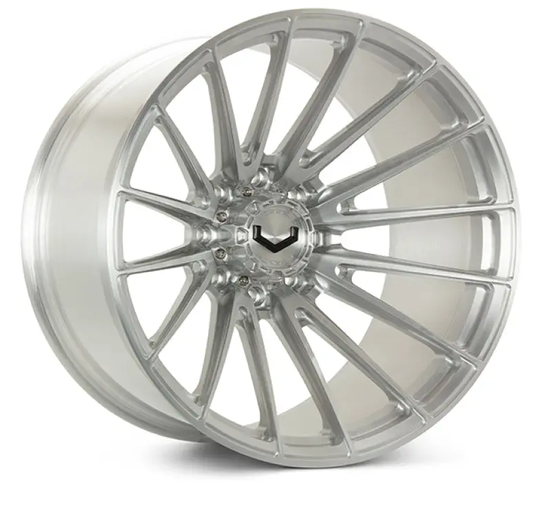 Vossen Vfx-01 Forged Aluminum Wheel – 24X14In, 6X139.7Mm, Et44, Brushed Gloss Clear Finish 1