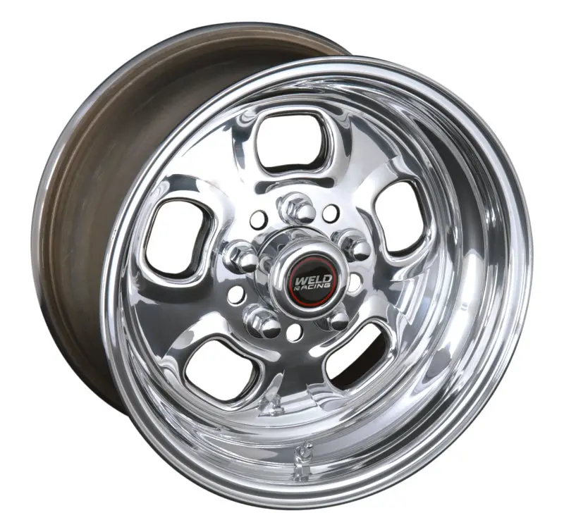 Weld Rodlite 15X8 / 5X4.5 & 5X4.75 Bp / 5.5In. Bs Polished Wheel - Non-Beadlock 1