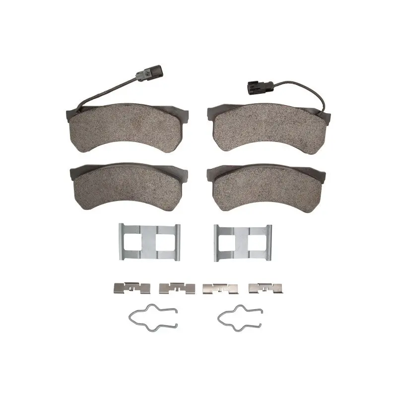 R1 16-24 Freightliner Mt35 Front/Rear Semi Met Pads & Hardware Kit 1