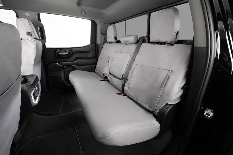 Covercraft Polycotton Custom Seat Covers For Second Row Of 1997–1999 Ford F-150 — Grey 1