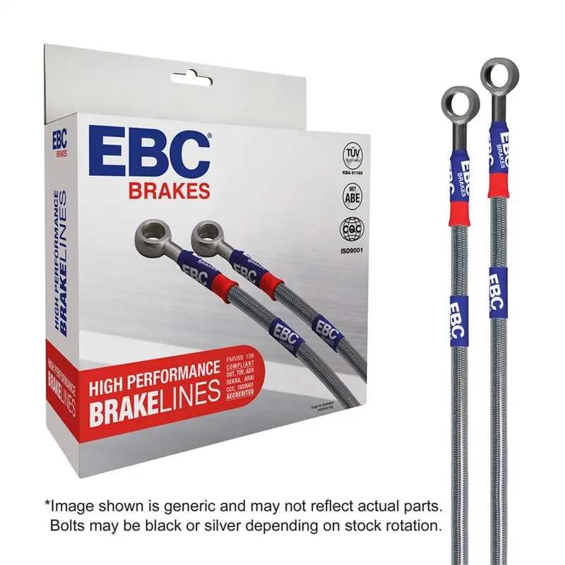 Ebc 11-15 Hyundai Veloster (1St Gen) 1.6L Stainless Steel Brake Line Kit 1