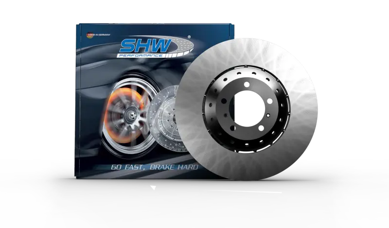 Shw Lightweight Rear Brake Rotor – Smooth Surface, Fits 2019–2020 Ford Mustang Shelby Gt350 5.2L (Kr3Z2C026B) 1