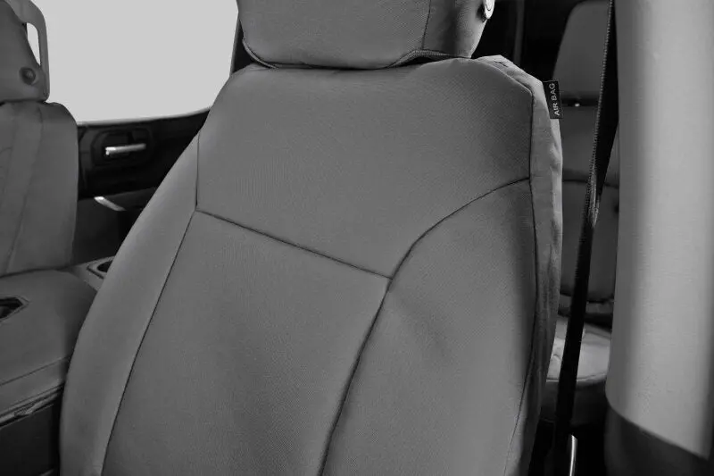 Covercraft 17-22 Ford F250/F350/F450/F550 Endura Precisionfitfront Row Seat Covers - Silver/Silver 1