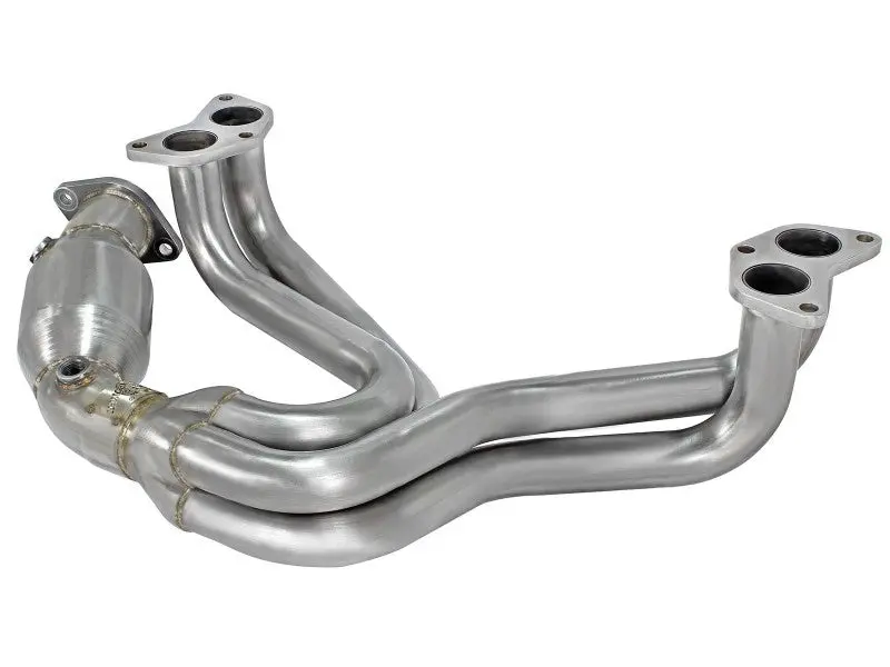 Afe 12-17 Toyota 86 / Frs / Brz Twisted Steel 304 Stainless Steel Long Tube Header W/ Cat 1