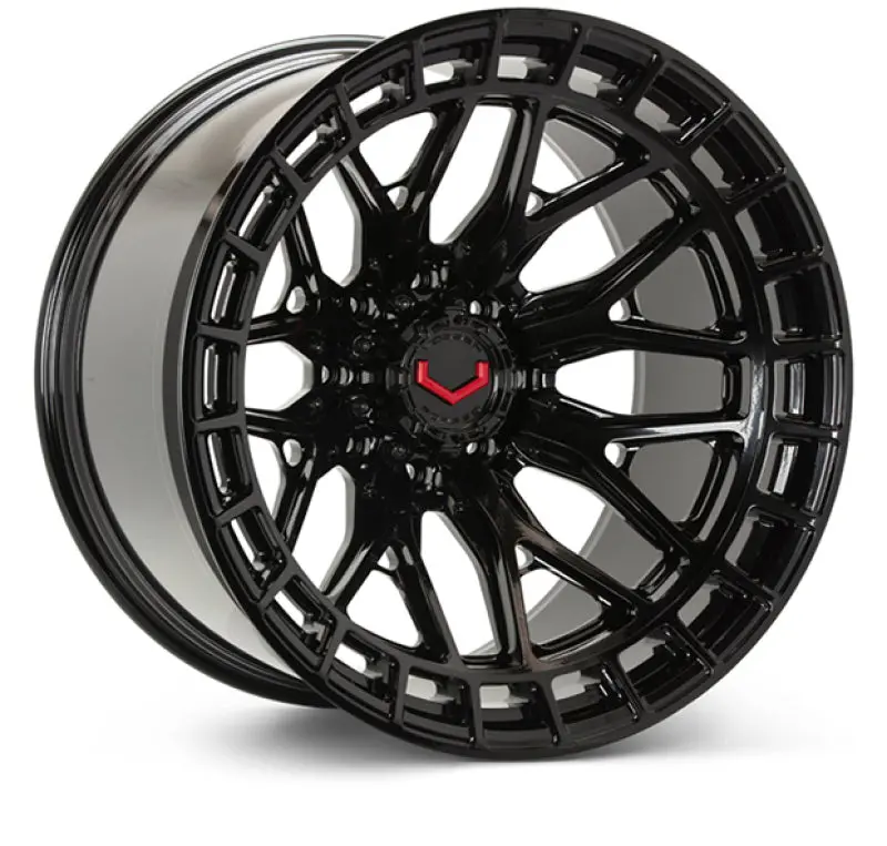 Vossen Lcx-02 24X10 - 6X139.7 - Et25 - Deep - 78.1 - Gloss Black Wheel 1