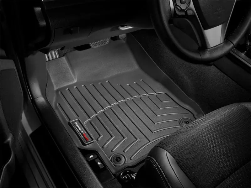Weathertech Front Floorliners For 2006–2013 Lexus Is – Custom Fit, Black 1