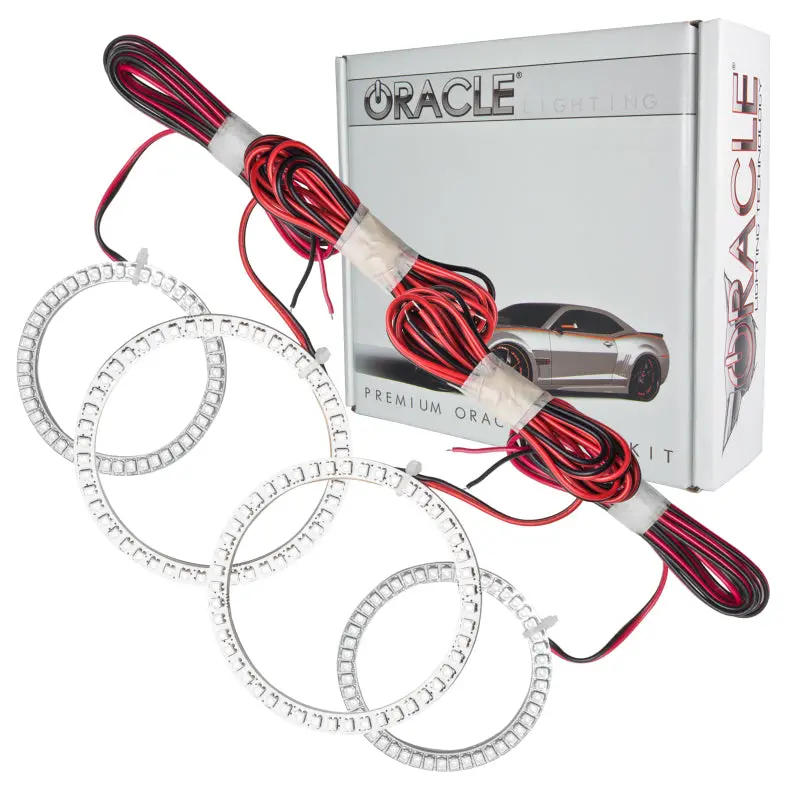 Oracle Led Halo Headlight Kit – White Illumination For 2005–2010 Aston Martin Vanquish (Includes Warranty Details) 1