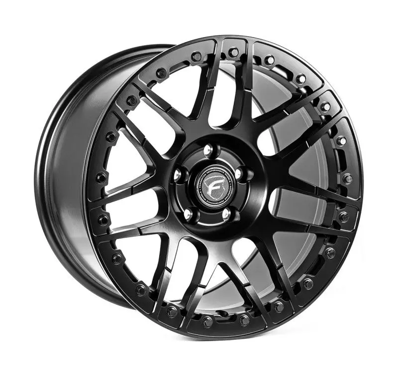 Forgestar F14 Beadlock 17X10 / 5X120 Bp / Et45 / 7.3In Bs Satin Black Wheel 1