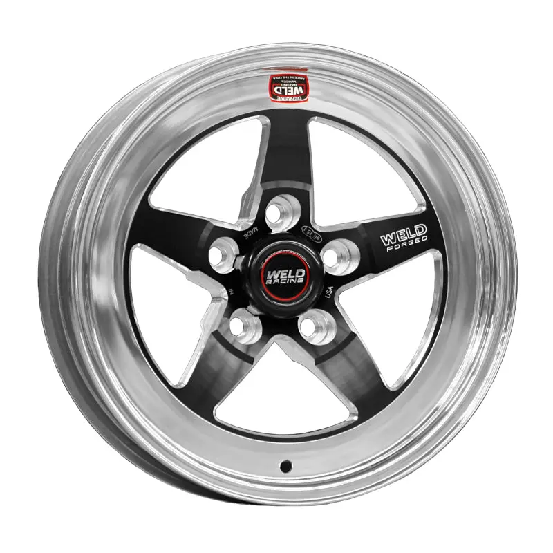 Weld S71 15X8 / 5X4.5 Bp / 6.5In. Bs Black Wheel (Low Pad) - Non-Beadlock 1