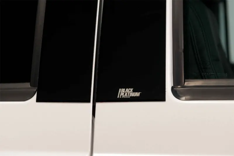 Putco Black Platinum Pillar Post Trim For 2015–2020 Ford F-150 Supercrew And Supercab (Excludes Keypad Models) 1