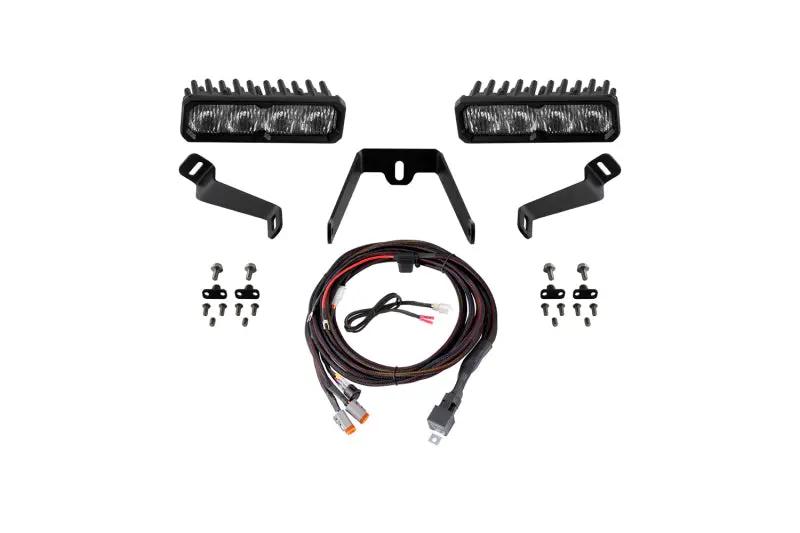 Diode Dynamics Ss6 Pro Led Fog Light Kit – 6000K White For 2015–2017 Subaru Wrx 1