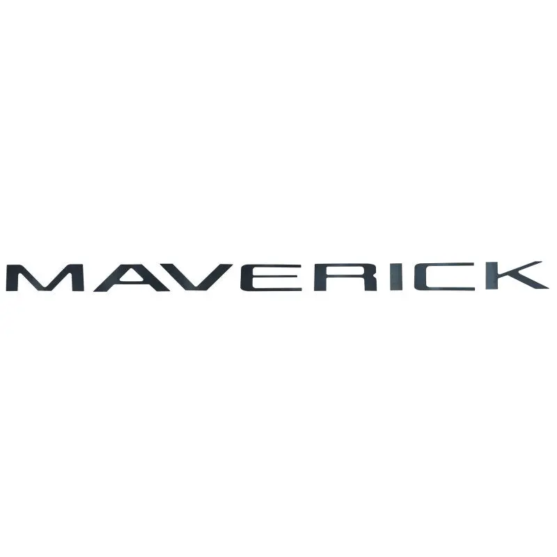 Putco Black Platinum Ford Lettering Emblems – 2022–2023 Maverick Decal Kit 1