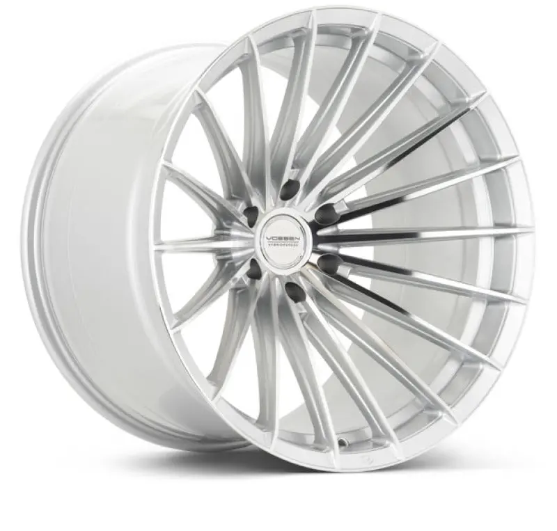 Vossen Hfx-4 22X10 - 6X139.7 - Et-18 - Super Deep - 106.1 - Silver Polished Wheel 1