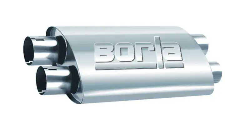 Borla 2.50In Dual In/Out 19In X 9.5In X 4In Pro-Xs Muffler 1