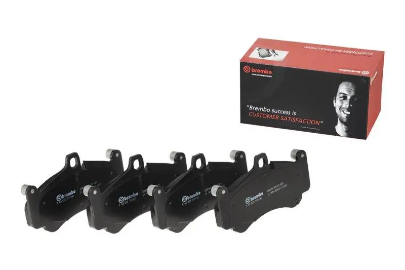 Brembo 17-20 Mercedes-Benz Amg Gt Premium Nao Ceramic Oe Equivalent Pad - Rear 1