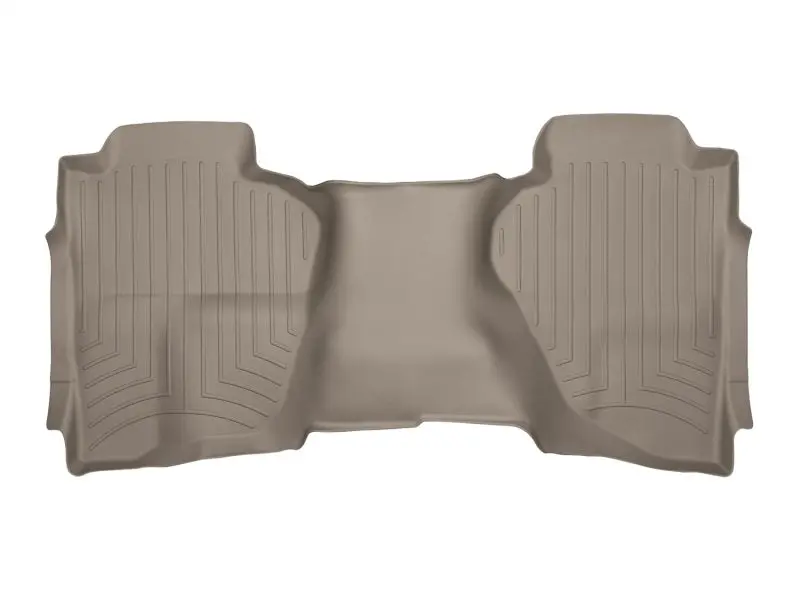 Weathertech Rear Floorliner For 2024 Hyundai Santa Fe – 2Nd Row Bench, Tan 1