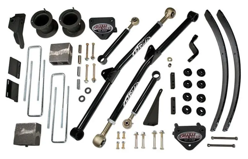 Tuff Country 4.5-Inch Lift Kit For 1999 Dodge Ram 2500 4X4 (Early Production: Apr–Dec 1999; Shocks Not Included) 1