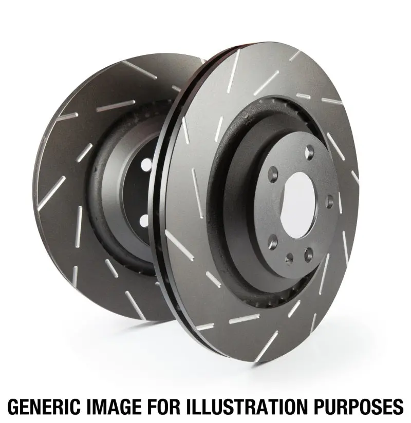 Ebc 13+ Hyundai Elantra 1.8 Usr Slotted Front Rotors 1