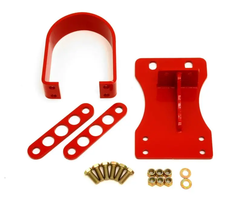Bmr 10-15 5Th Gen Camaro V8 Manual/V6 Automatic Front Driveshaft Safety Loop - Red 1