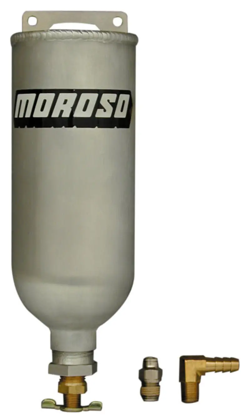 Moroso 1-Quart Radiator Coolant Recovery Tank – 9-Inch Height Design 1