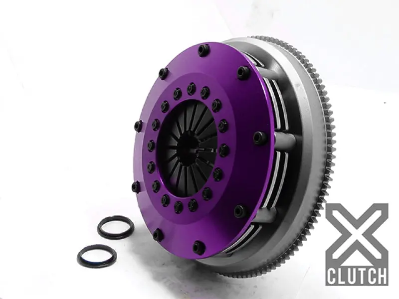 Xclutch Twin Solid Ceramic Clutch Kit – 8-Inch, Heavy-Duty For 2001–2003 Bmw E46 325Ci (2.5L Manual) 1
