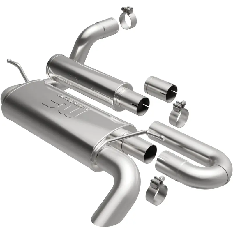 Magnaflow Overland Series Axle-Back Exhaust For 2018–2023 Jeep Wrangler Jl (2.0L & 3.6L) 1