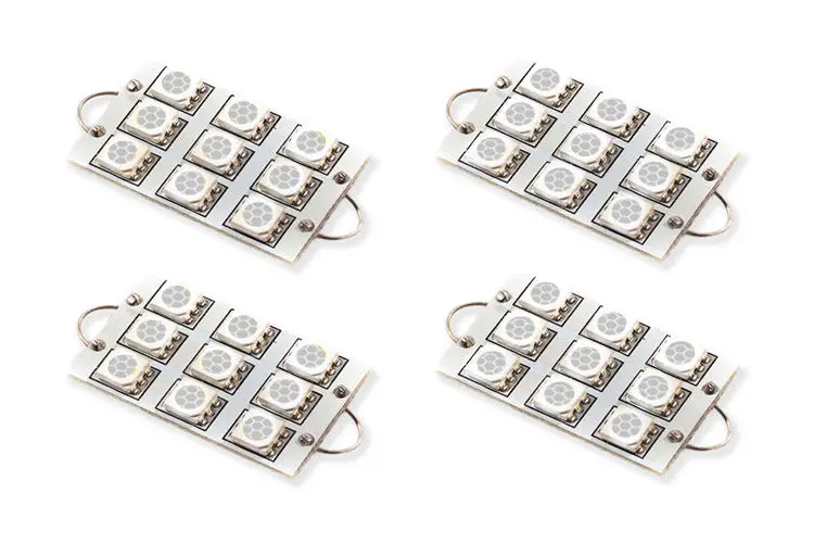 Diode Dynamics Dd0104Q – Four 44Mm Sml9 Led Bulbs In Blue 1