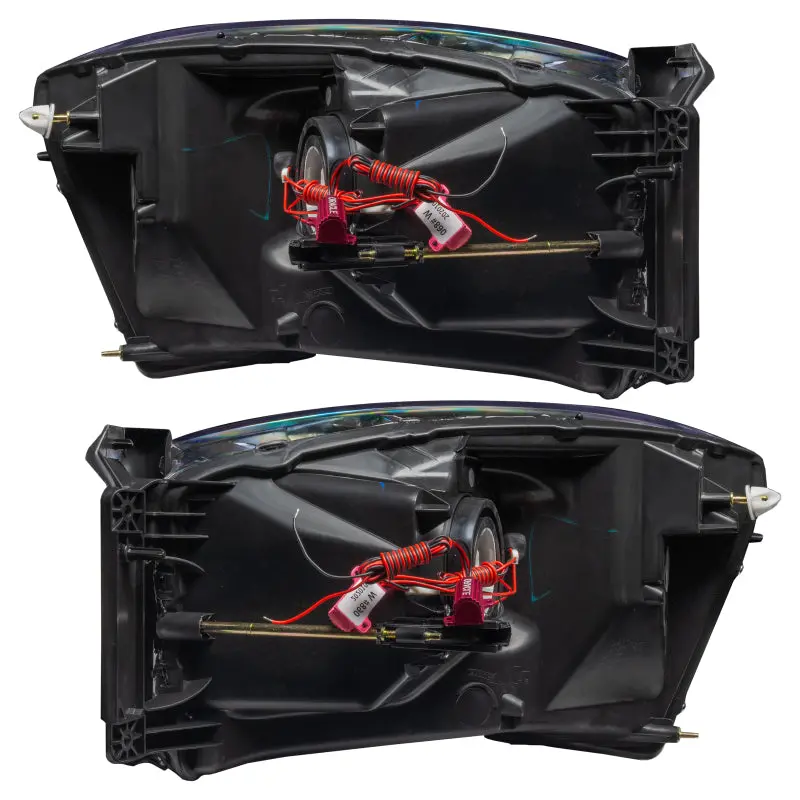Oracle Colorshift Smd Headlight Kit For 2007–2008 Dodge Ram – Black Housing 1