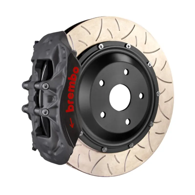 Brembo 01-06 M3 (E46) Front Race Bbk 6 Piston Forged 2Pc355X35X53A 2Pc Rotor T3-Black Ha 1