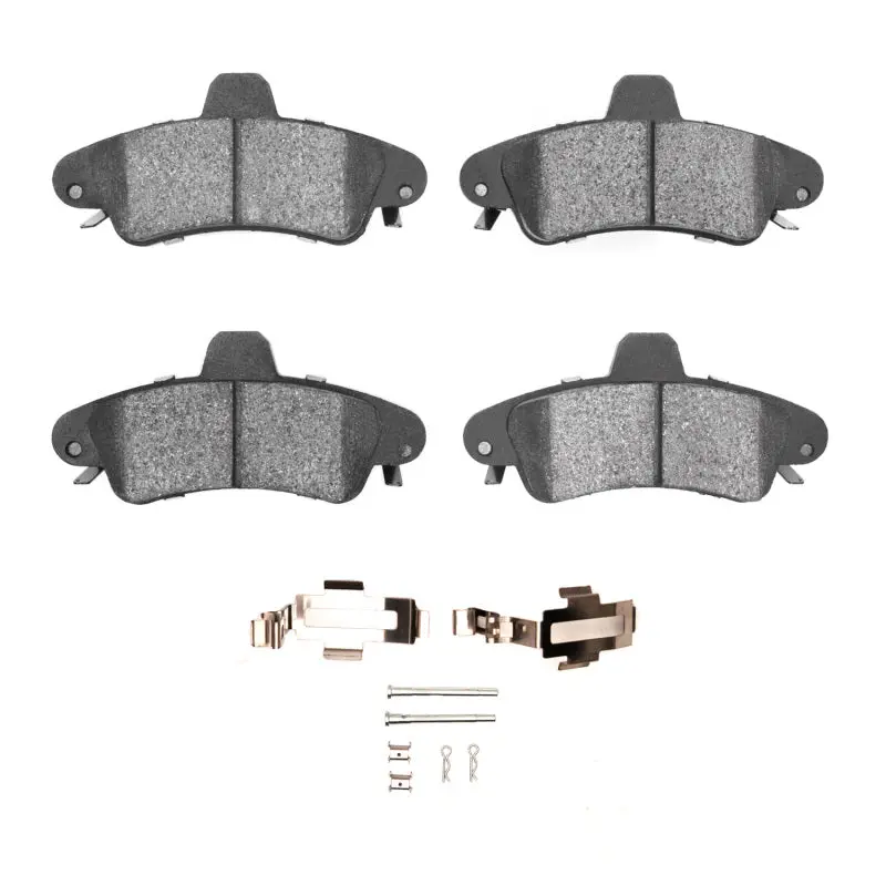 R1 Rear Brake Pad & Hardware Kit For 1995–2004 Ford Contour — Oe-Spec Optimum Performance 1