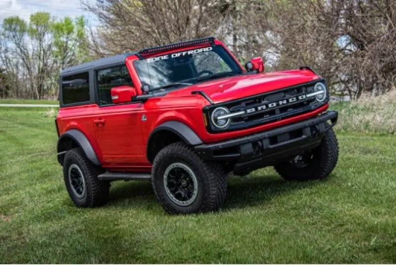 Zone Offroad 2-Inch Front / 1-Inch Rear Lift Kit For 2021+ Ford Bronco 1