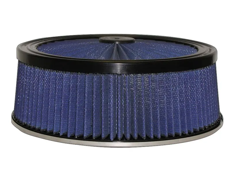 Afe Magnumflow Round Racing Air Filter — P5R Series, 14" Diameter × 5" Height (Black/Blue) 1