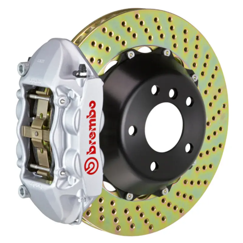 Brembo Gt Big Brake Kit Rear Rotors – 380X28Mm Drilled, Two-Piece Cast Iron For 2011–2018 Porsche Cayenne, Panamera, And Gts 1
